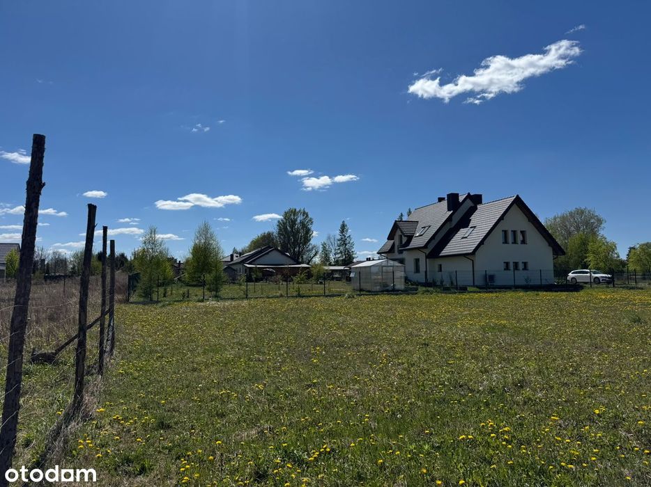 Działka budowlana 1443 m² – cisza, brak ruchu, MPZP | Błonie, Achera - Widok 4