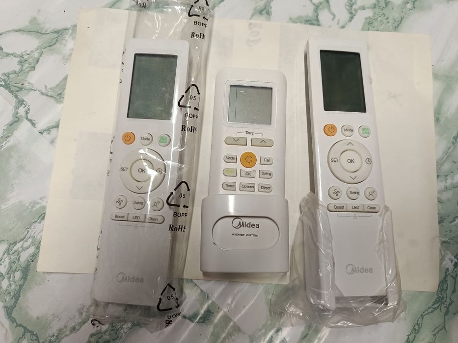 Comandos originais AC ar condicionado media