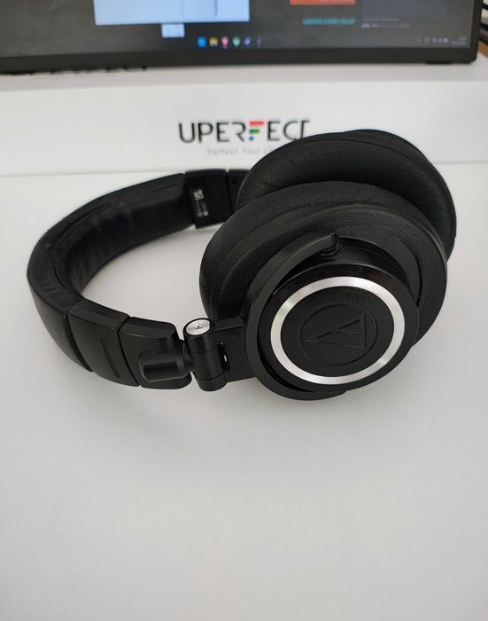 Audio-Technica ATH-M50xBT2 | Bluetooth | Ulepszone Pady | Zestaw