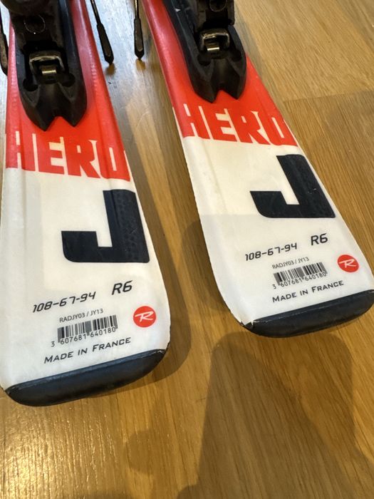 Narty dzieciece Rossignol Hero 100 cm