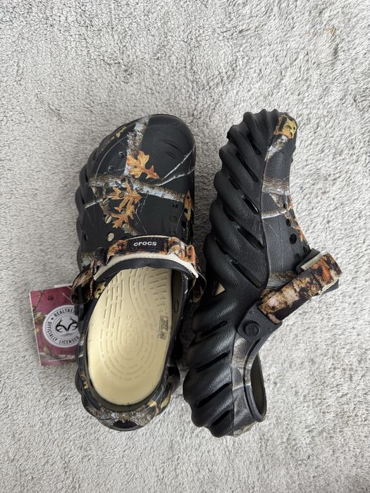 Crocs крокс Echo Clog Realtree Black  45розмір