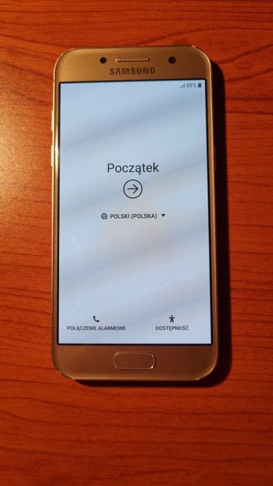 Telefon Samsung Galaxy A3 2017 Złoty bardzo dobry stan! SMA-A320FL
