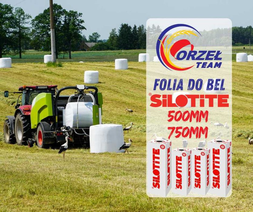 Folia do bel, balotów, sianokiszonki SILOTITE 500 najwyższa jakość