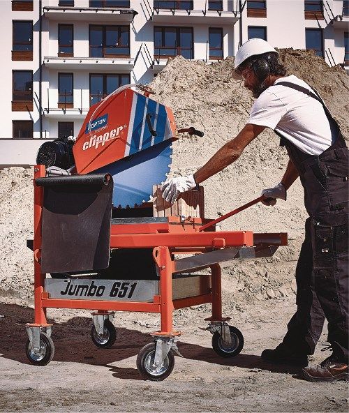 Piła przecinarka 650 NORTON Clipper Jumbo 651 silki porothermu NOWA