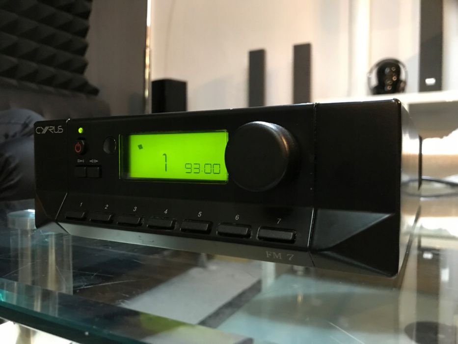 Tuner Radiowy FM Cyrus FM7 Kolor Czarny Instrukcja Stan Idealny
