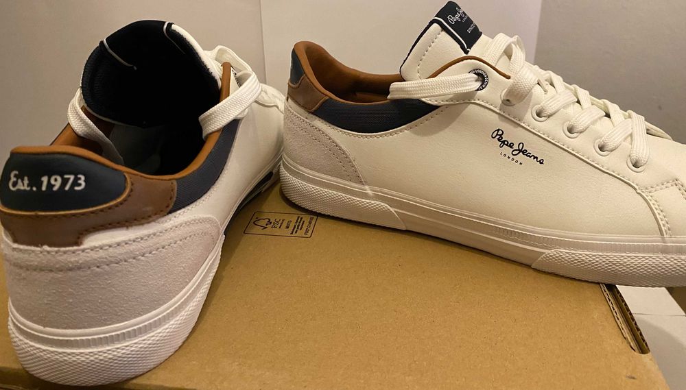 Ténis Brancos Pepe Jeans Homem
