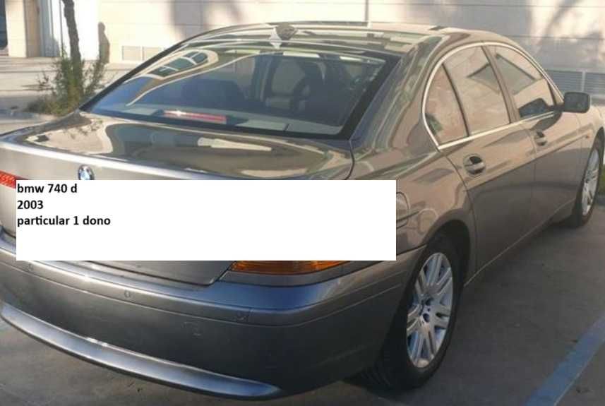 Viatura em bom estado bmw  740  D 2003 E 65 ( NEGOCIAVEL )