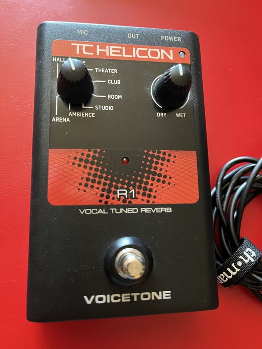 Pedal Reverb Tc-Helicon R1