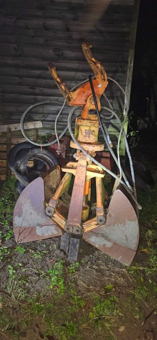 Łyżka czerpakowa, obrotowa, chwytak