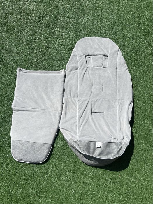 Конверт Cybex в прогулку сірий з рибкою