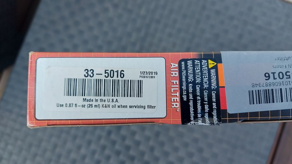 Filtro Ar K&N Para Nissan Qashqai