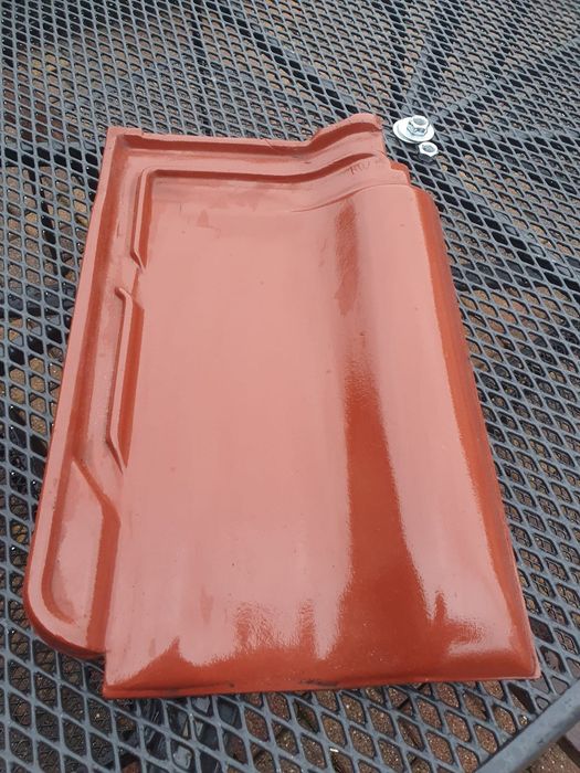 Dachówka Roben Fleming jesienny liść kasztan brąz rustykalna