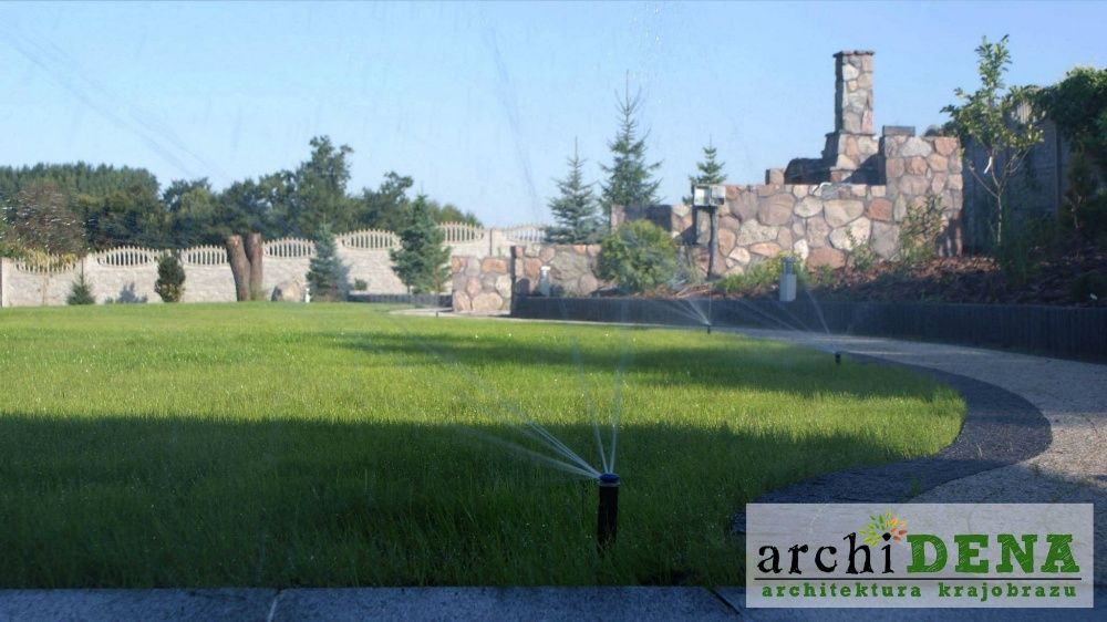 Projektowanie ogrodów, systemy automatycznego podlewania