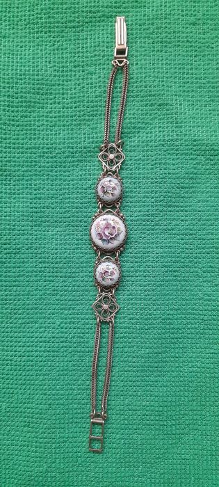 Красивые Браслеты 2шт. Бирюза,финифть.