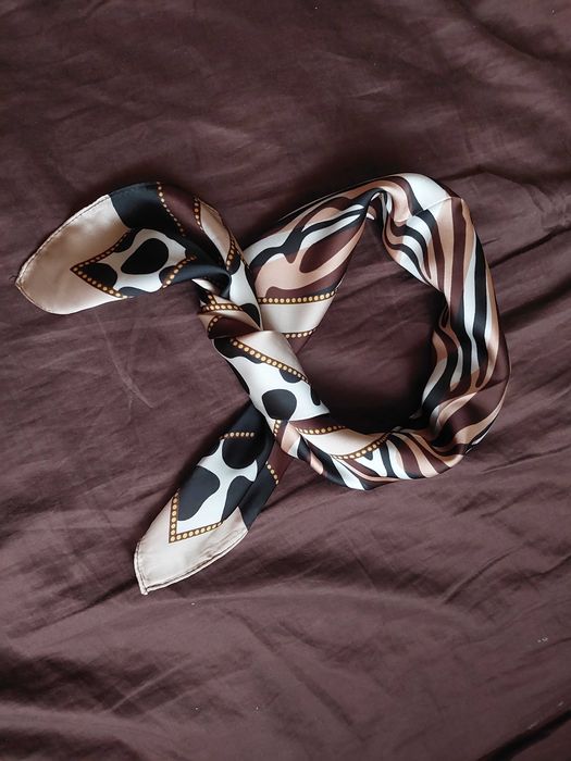Apaszka Chusta damska  elegancka wzory zwierzęce - animal print