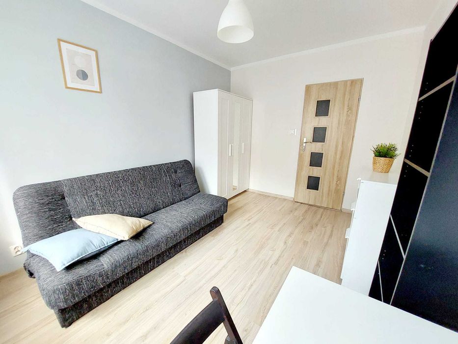 Komfortowy pokój 1-os. Centrum, Malczewskiego, blisko Galaxy, blok