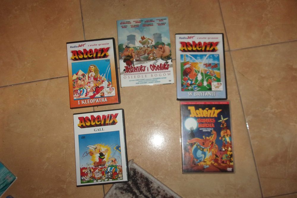 asterix i obelix dvd ameryka bretania kleopatra Gall osiedle bogów