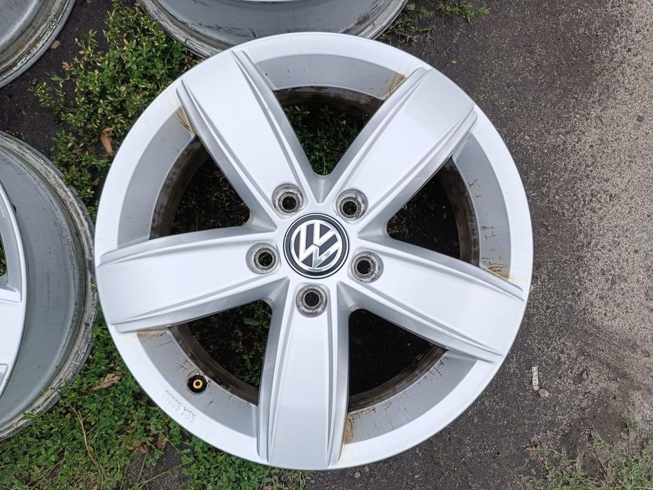 Alufelgi 16 VW Caddy Golf VII Passat Touran T4 Jetta T-Roc 5x112 ET48
