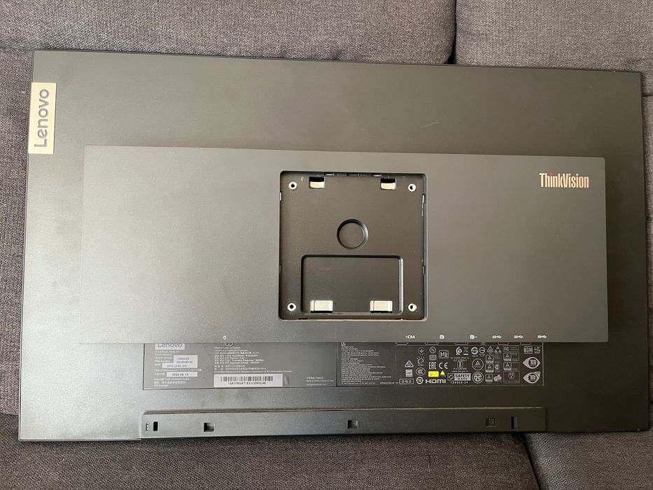 Monitor Lenovo ThinkVision P24q-20, 24”, z kablem HDMI i zasilaczem