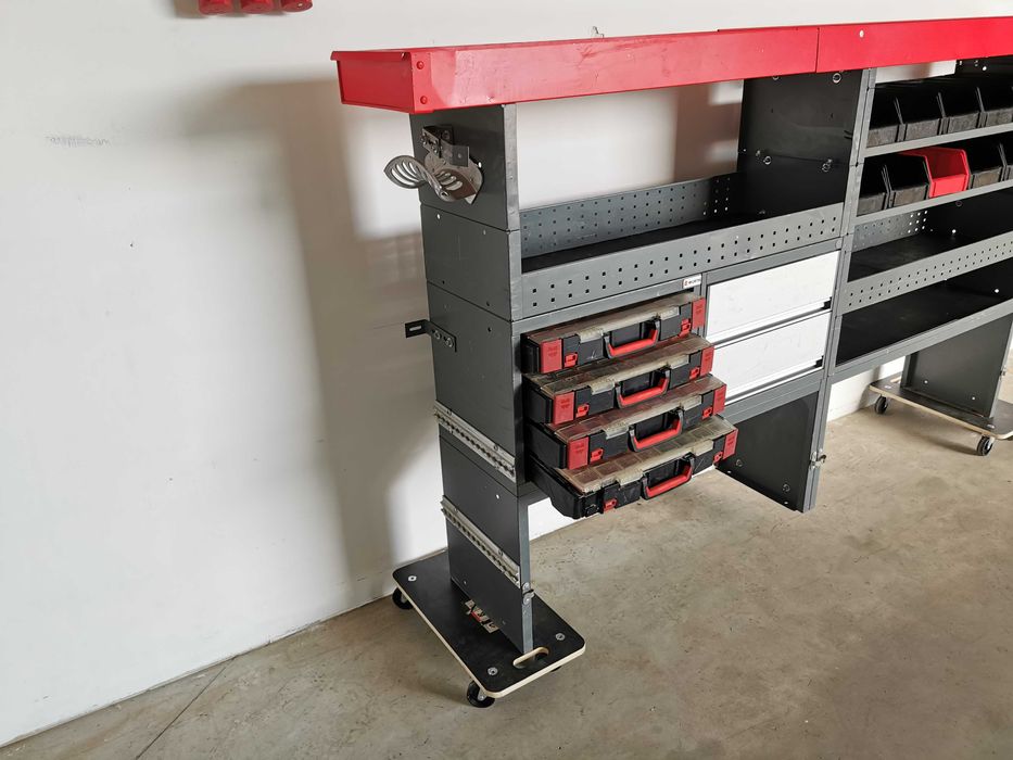 Zabudowa serwisowa warsztatowa CRAFTER SPRINTER TRANSIT MAN TGE IVECO