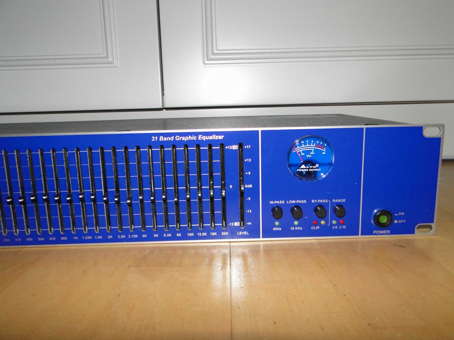 Profesjonalny Equalizer Korektor Graficzny ALTO EQU131VU.Okazja