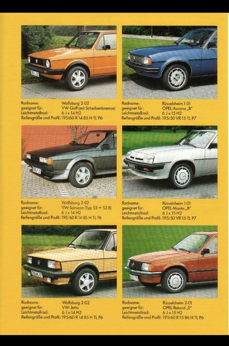 Jantes Ronal Pirelli VW