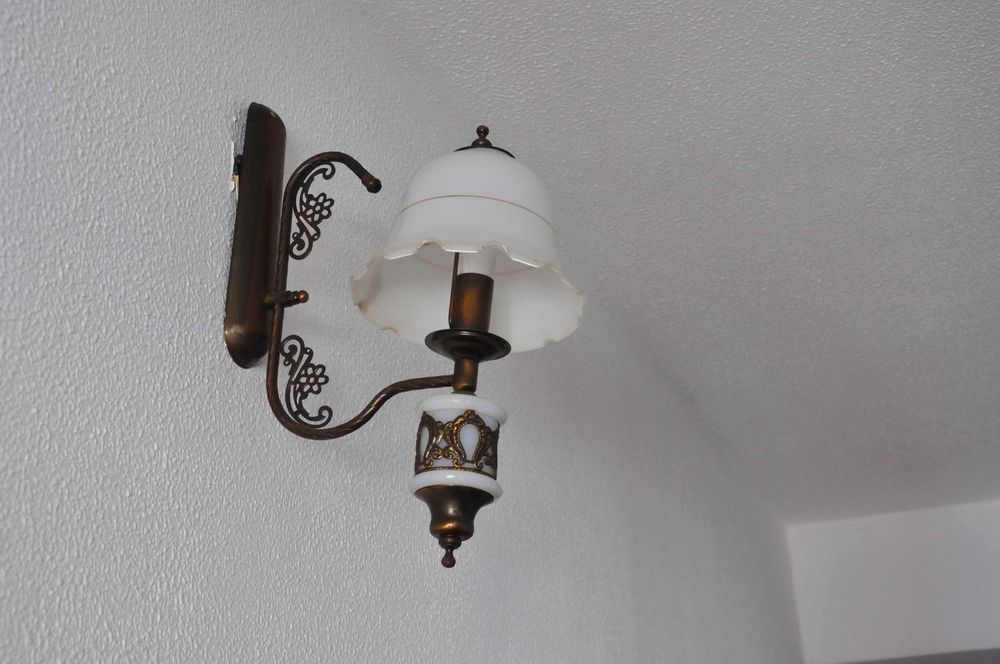 Aplique de parede clássico