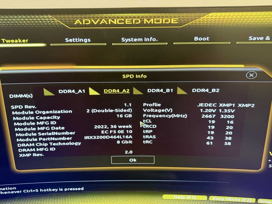 Pamięć RAM GOODRAM 32gb DDR4 IRDM KIT 3200MHz CL DIMM (2x16GB)