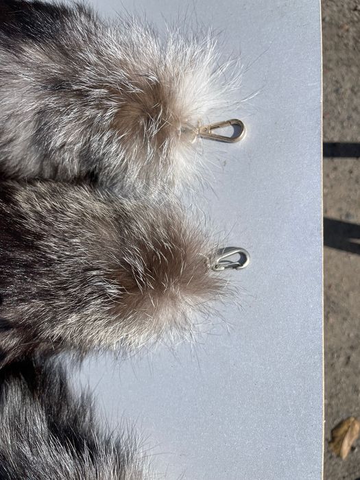 Хвост меховый чернобурки