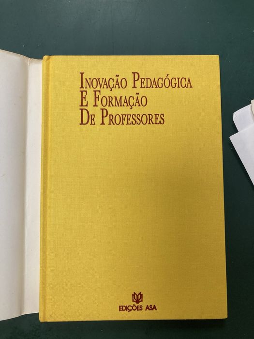 Livro Inovação Pedagógica e Formação de Professores