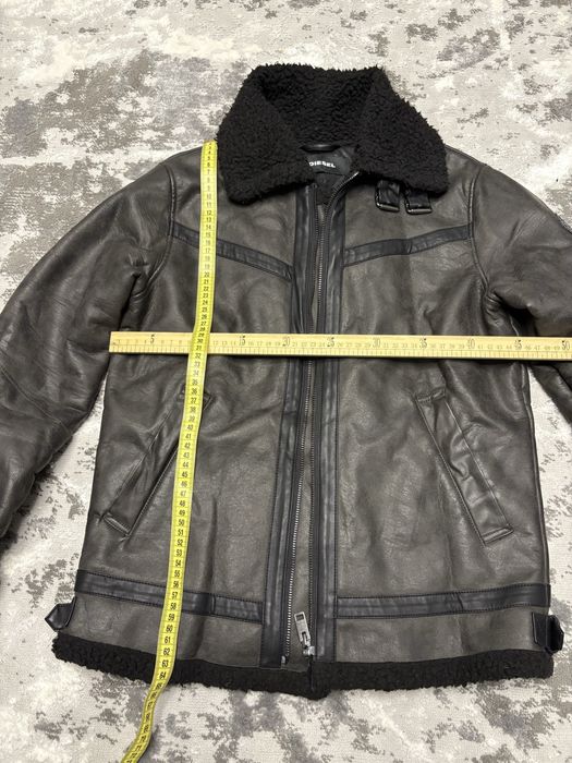 Шкіряна куртка Diesel — оригінал, натуральна  шкіра, стан хороший