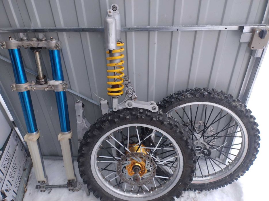 Kawasaki kx 125 250 koło przód tył lagi amortyzator kość