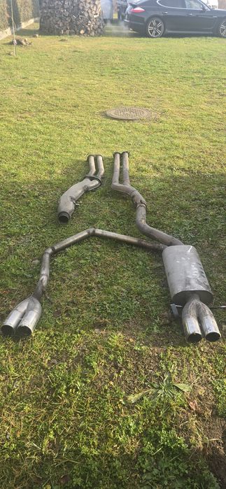 Wydech Bwm e61 e60 e65 całość podwójny RM MOTORS oryginalny sportowy M