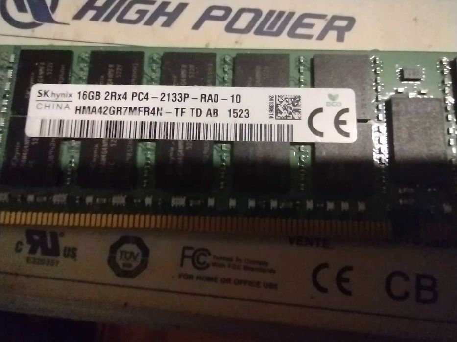Серверная память  DDR4 2133 16b DDR/ 3 14900 16Gb DDR/ 3 12800 8Gb