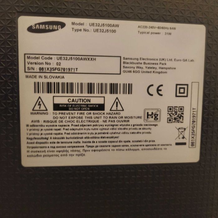 Tv LED full HD Samsung 32  okazja