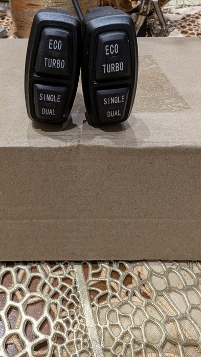 Techlife Q5 Przełączniki Eco/Turbo i Single/Dual Teverun