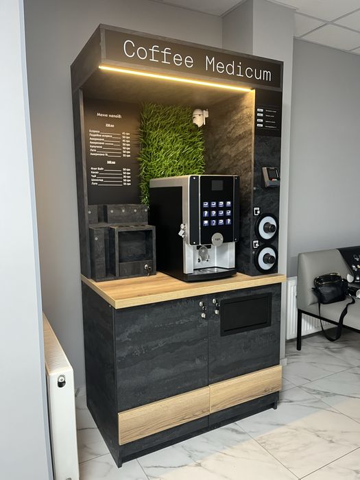 Стойка для кофейни/ стійка для кав'ярні самообслуговування