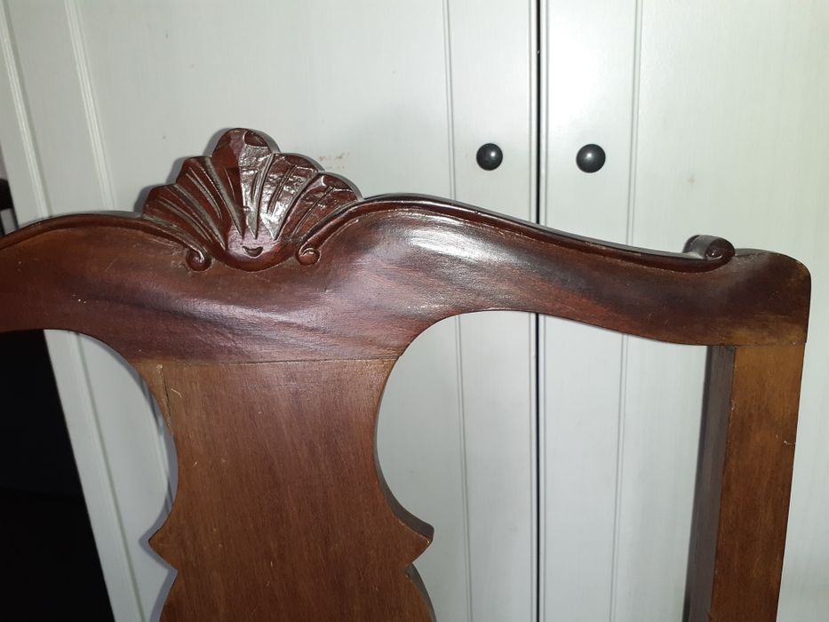 Cama vintage Queen Anne