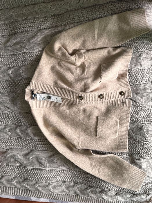 Кардиган - Soufflé Yarn Short Cardigan Uniqlo