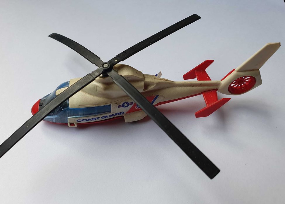 Helicóptero Coast Guard - Majorette - Dauphin2 Nº 322 - vintage - RARO