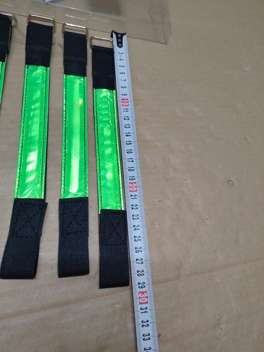 4 opaski do biegania bezpieczeństwa LED z 3 trybami świecenia