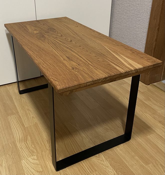 Stolik dębowy 40x80 ręcznie robiny