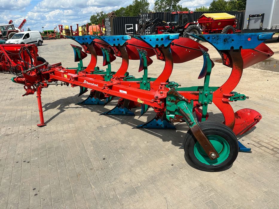 Pług 4 skibowy obrotowy Kverneland ES95 VARIO resor