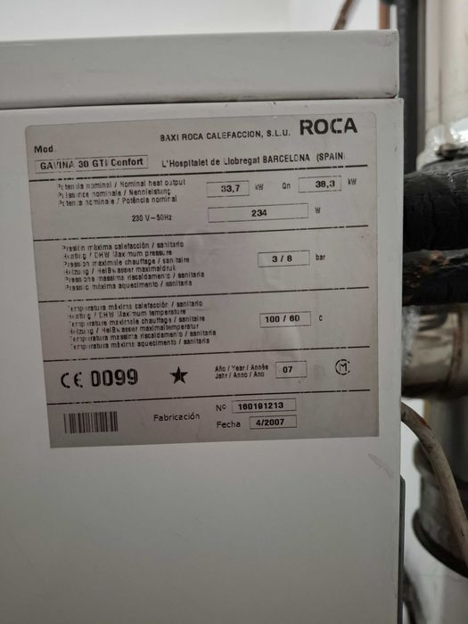 Máquina de aquecimento ROCA (economica)