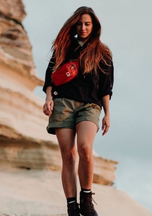 Сумка б/у поясная fjallraven high coast hip pack