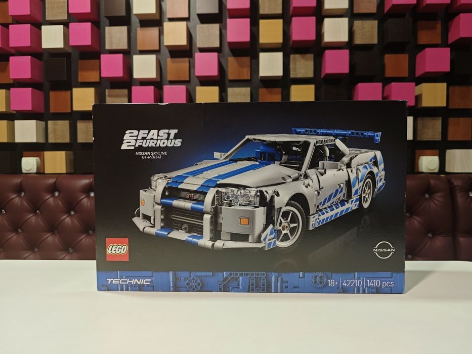 Конструктор LEGO Technic 42210 Подвійний форсаж Nissan Skyline GT-R