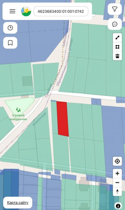Продаж / Земля під інд. будівництво / Конопниця