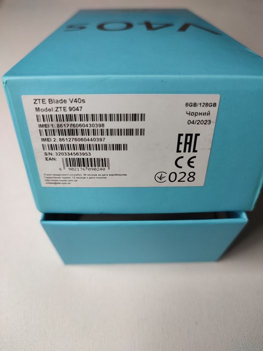 ZTE v40s, 6/128Gb