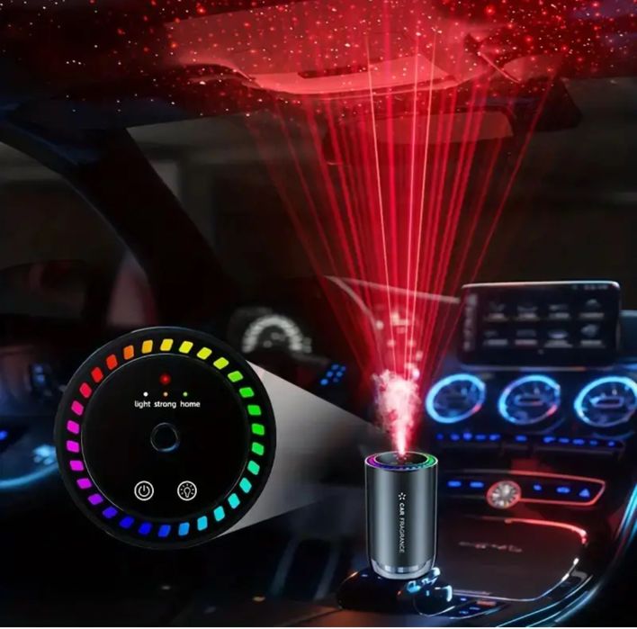 Аромазволожувач повітря  для авто з підсвіткою