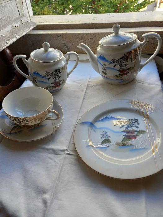 Serviço de chá japonês/ chinês